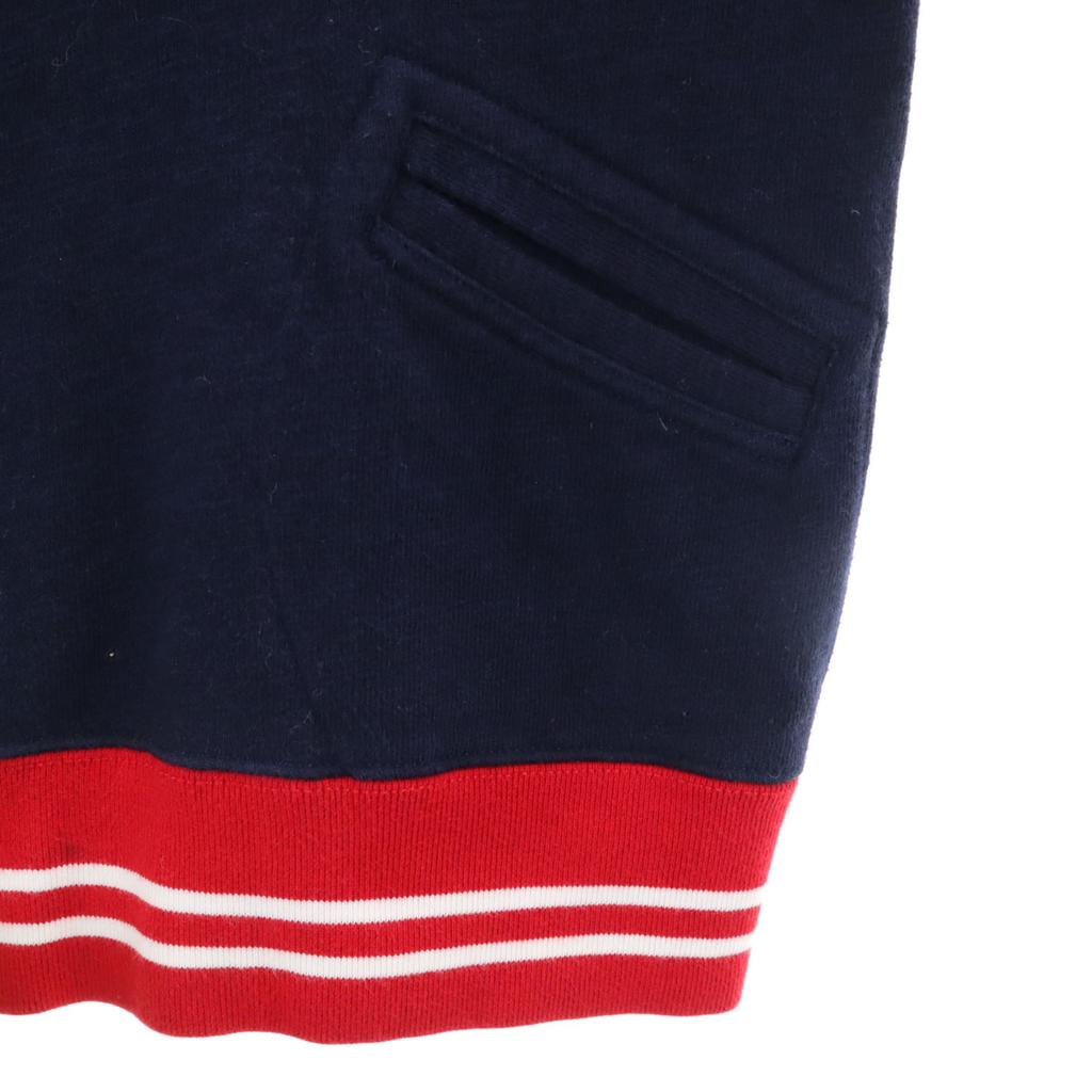 RALPH LAUREN Long sleeve Half zip sweat M Navy Women Used