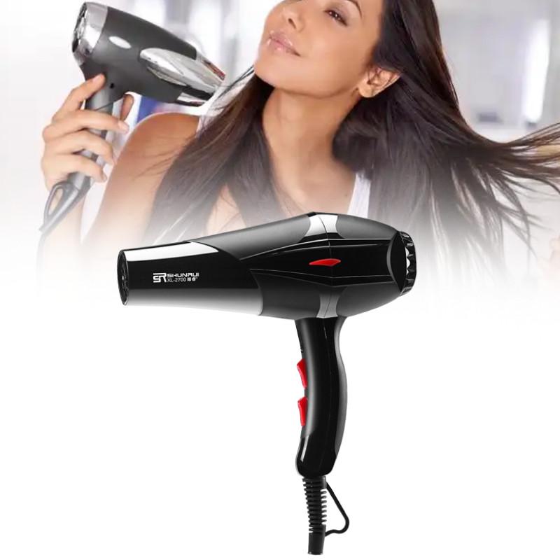 Professional Hair Dryer With Concentrator Nozzle For Home And Salon Use