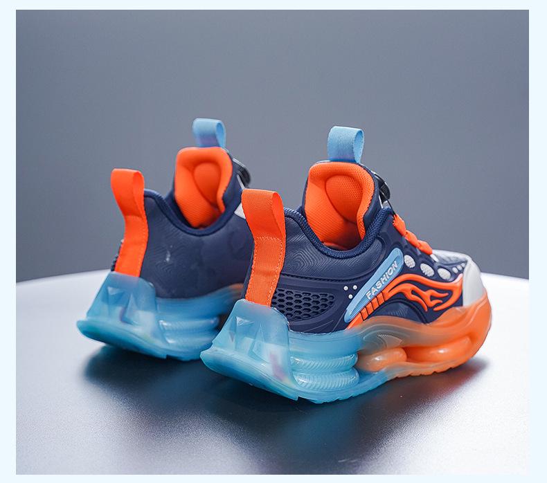 Zapatillas de Correr y Deportivas Impermeables de Cuero para Niños Otoño/Invierno 2025 con Suela Blanda