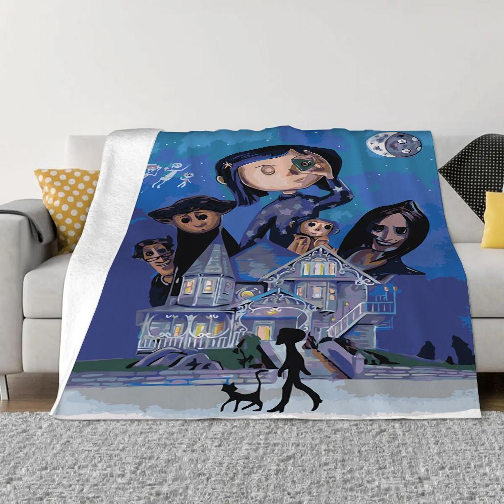 

Флисовое одеяло Coraline размера King, пушистые, мягкие, одеяла и пледы, пледы для дома, микрофибра, постельное белье, вязаное, плед, колено и 30x40in