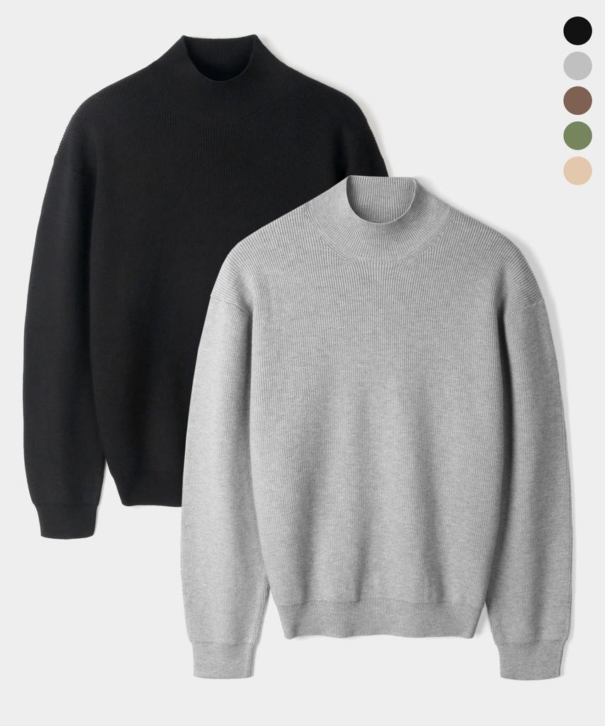 INDUST Soft Hazzi Half Turtleneck_5 Colors