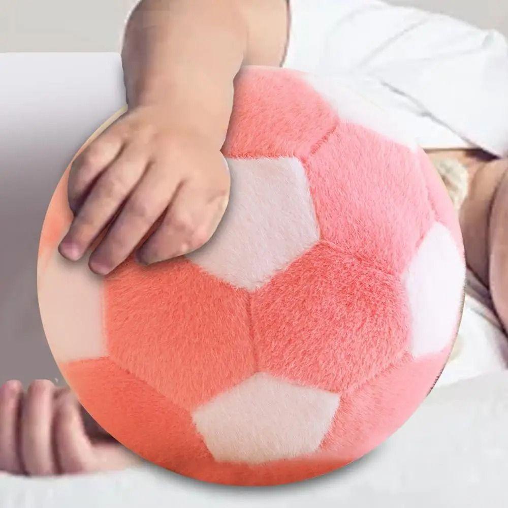 Ball Shape Football Throw Pillow Doll Soft Football Plush Toy  Children Toys