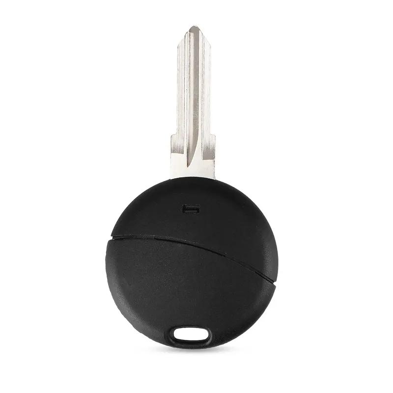 KEYYOU 10Pcs 1 Button For Benz Mercedes Smart Fortwo 450 Cabrio City Cross Forfour W124 W202 W210 Remote Car Key Shell Case Fob