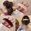 Elliptical Spring Clip Arc Large Hairpin Personalized Acetate Hair Clip  Female