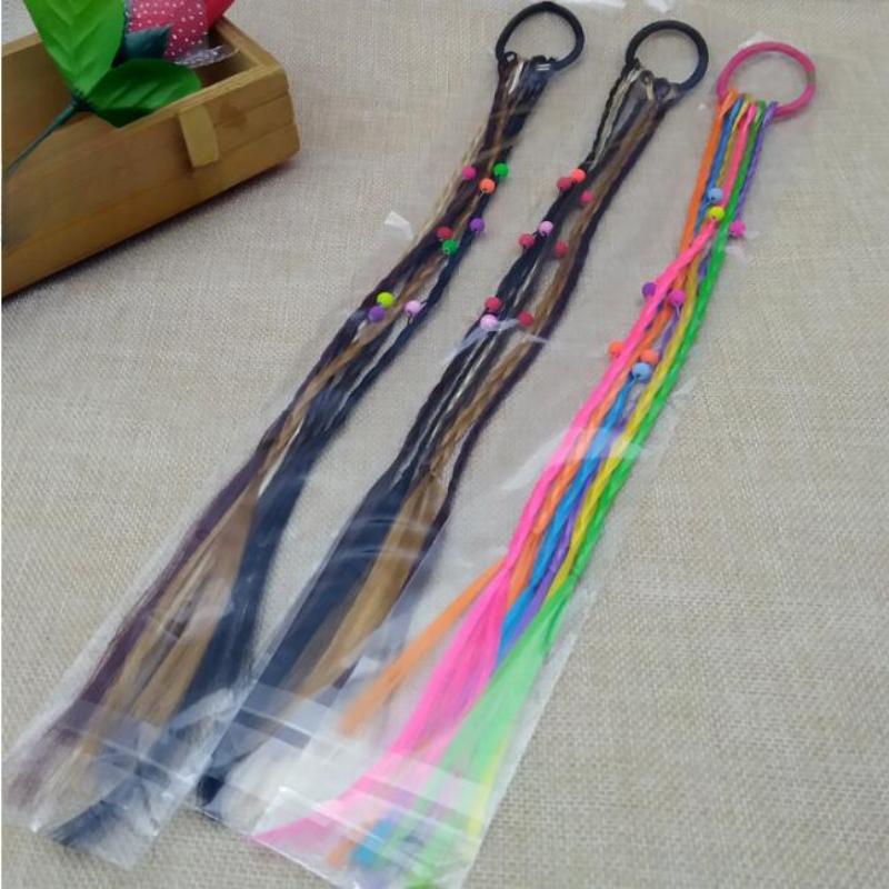 Elastic Hair Band Dimensional Dolls Flowers Rubber Band Hair Accessories Ropes Kids Baby Hair Bands