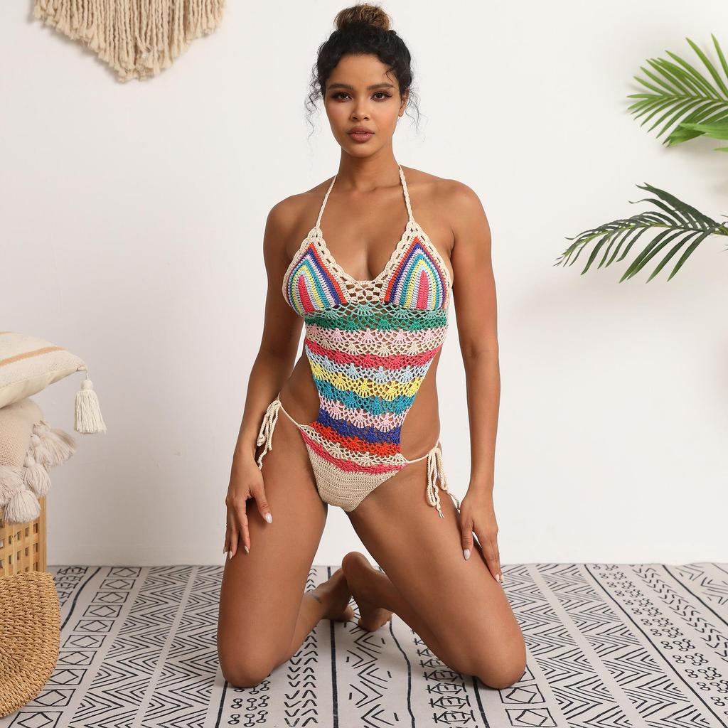 Handmade Crochet One-piece Swimsuit Monokini