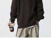 Men's American Retro Faux Two-Piece Polo Collar Sweater - Autumn/Winter Clean Fit Loose Casual Knitwear