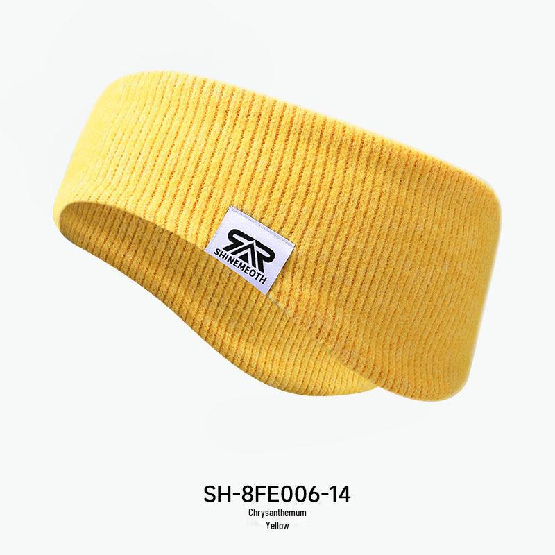 Sunmoss Women's Double-Layer Windproof Sports Headband - Warm Ear Protection for Autumn and Winter Running