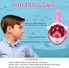 Kids Snorkel Mask Full Face Snorkeling Gear for Children Diving Mask with 180°Panoramic View Anti-Fog and Anti-Leak Snorkel Set for Swimming