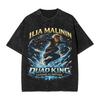 Couple Tshirt Ilia Malinin Art Washed Tshirts Novelty  Beach Tees Y2k Basic Simple Cotton Clothes Plus Size 2xl