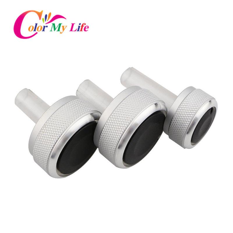 Buton pentru aer condiționat din aliaj de aluminiu Buton AC Buton de control al căldurii pentru Volkswagen VW Passat B5 GOLF 4 MK4 Bora Accesorii auto