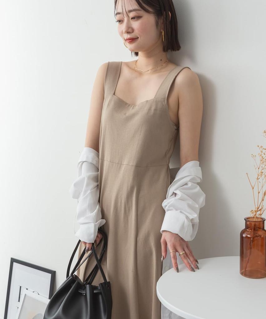 Jungle Jalopy Sleeveless Solid Casual WK-0506 Women's Dress, Maxi/Long Length, Color, Top, Cotton, Spring/Summer, Gray/Beige, M-L