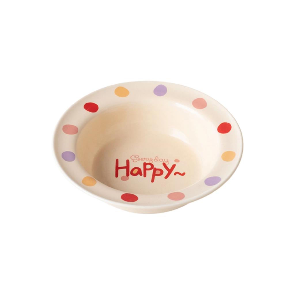 Ceramic Pet Cats Bowl Flying Saucer Cats And Dog Bowl Neck -Tip Food Bowl Water Bowl