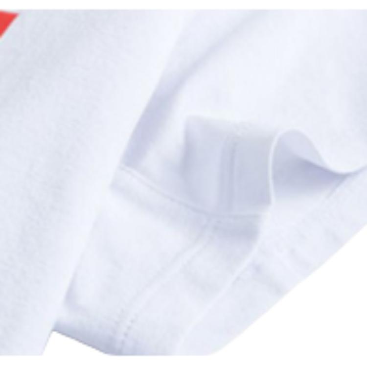 Anta Champion Series Letter Flag Short Sleeve Polo Shirt Women tops Gravel-White 162320118-3