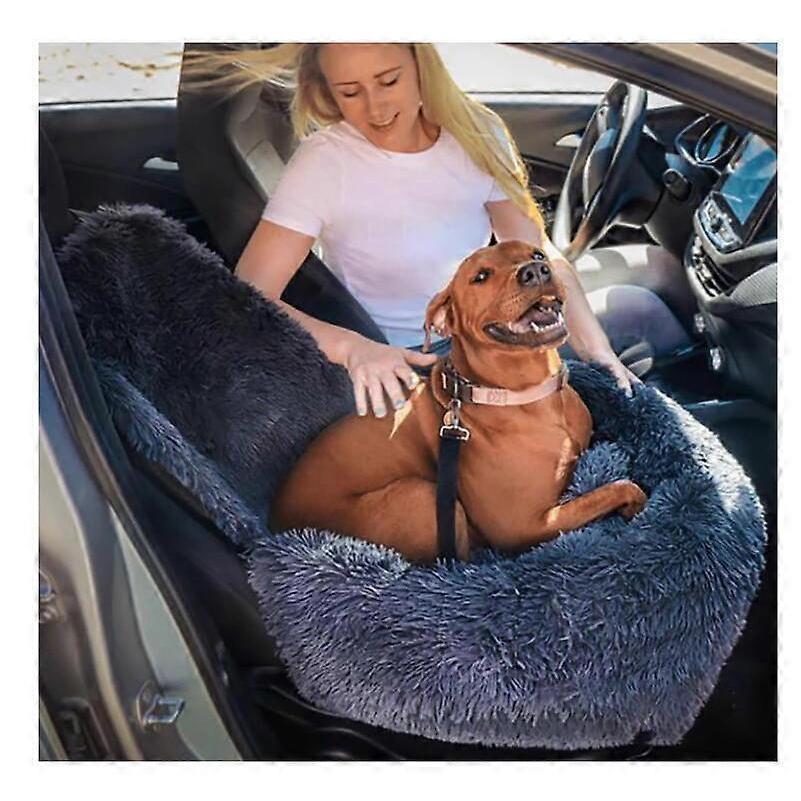 Pelsbarn Protective Dog Bed for Car,Calming Dog Bed for Car,Washable Dog Seat