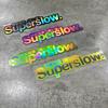 Holographic Super Slow Car Sticker 1Pc Colorful Waterproof Vinyl Decal Universal For Motorcycle Auto Body Styling