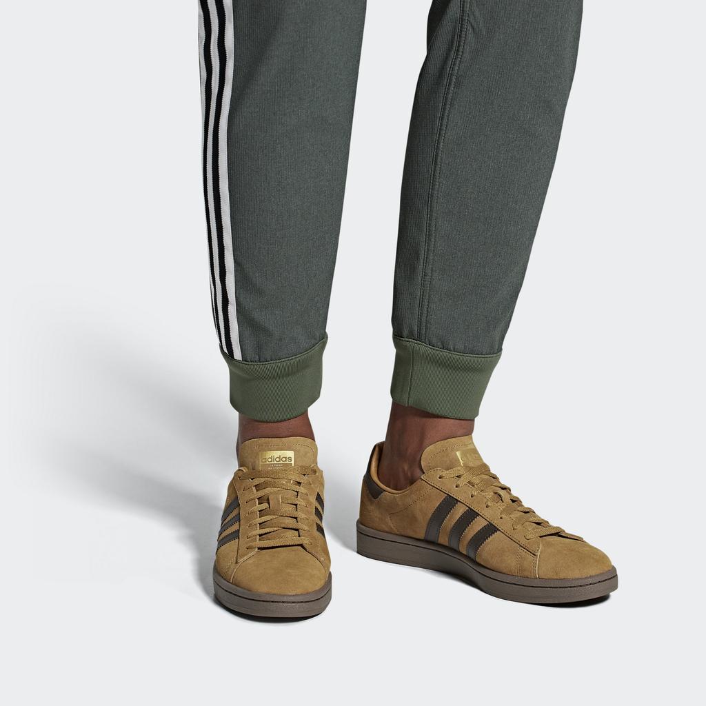 Adidas Originals Campus Wheat Casual Low-Top Sneakers Men Sneakers Coffee-Brown G28210