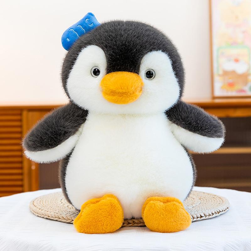 Penguin Plush Toy With Cartoon Design For Kids And Collectors