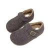 New Retro Flat Cotton Shoes with Fleece for Women in Autumn and Winter