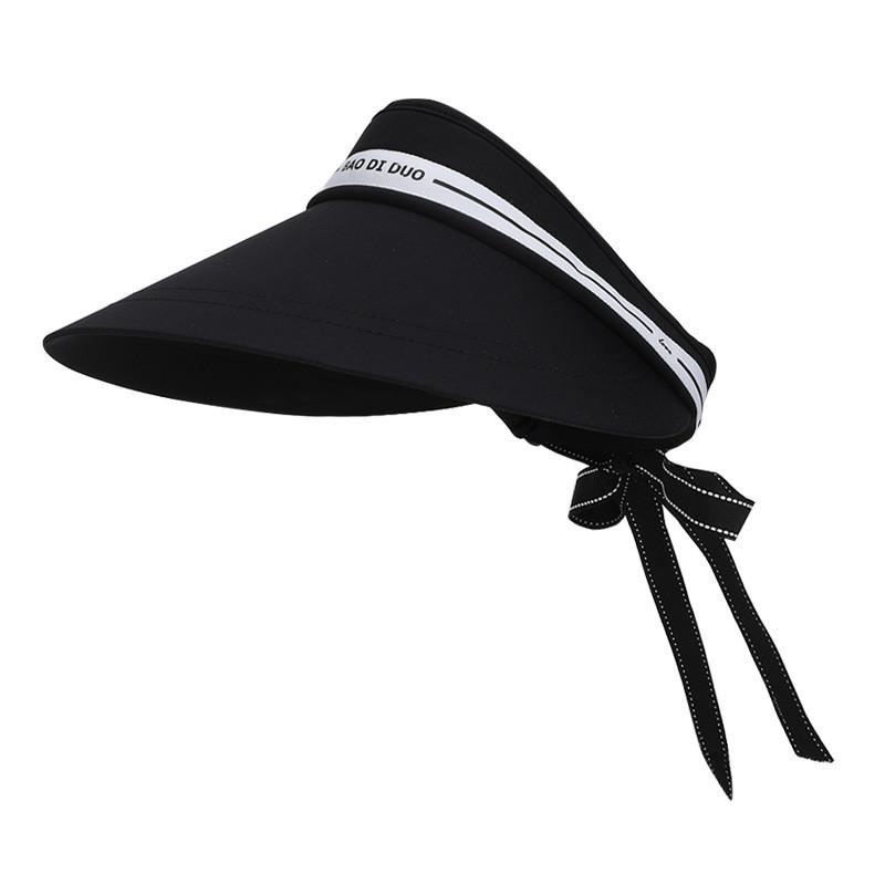 Summer Sun Hat Women Large Brim Breathable Polyester Fashionable Outdoor Sun Protection For Travel