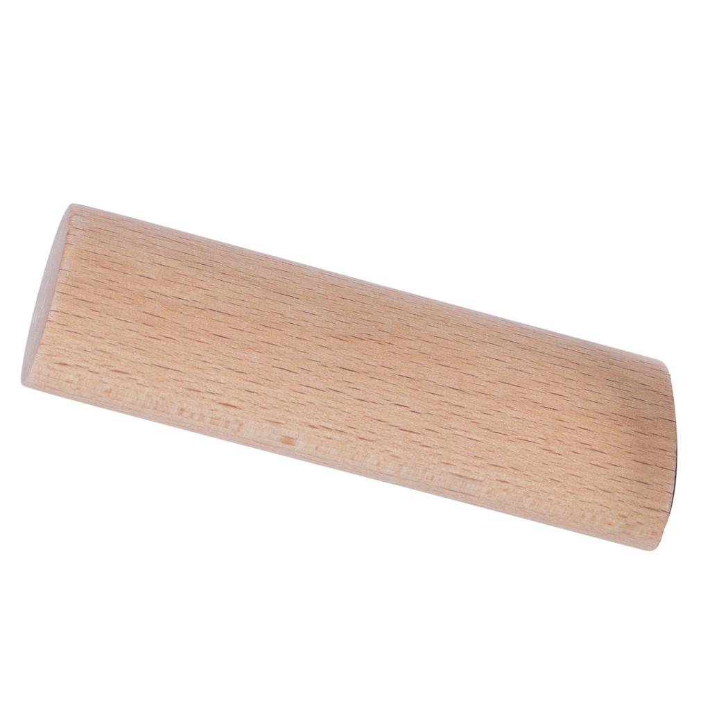 Beech Wood Hooks Wall Behind Door Wooden NonPunching Coat Hooks for Home Room(10CM )