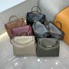 Cross-border explosion Andiamo leather handbag 2025 new old money style high-end women's cowhide tote bag