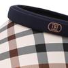 Daks Navy Check Sun Cap [wide Brim] Dbhe4f101n2