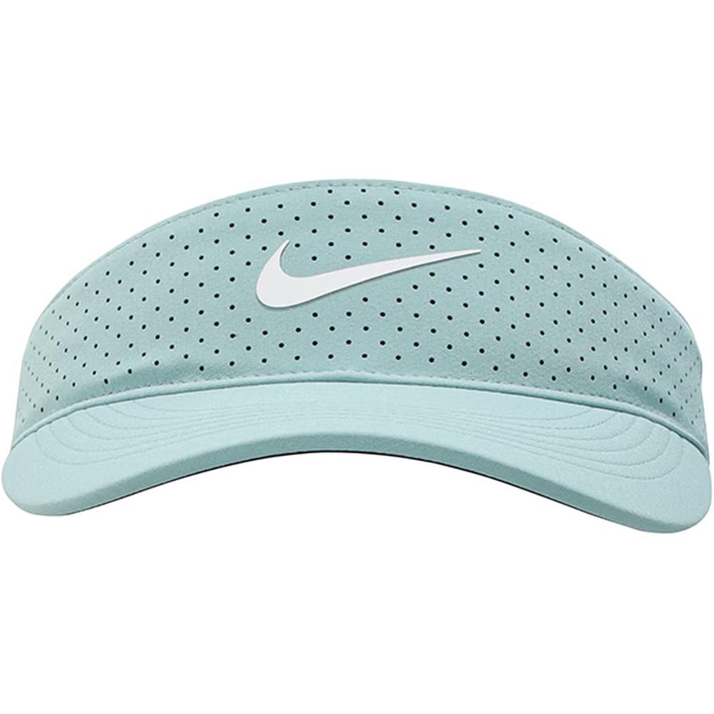 Men's Nike Elastane Polyester Visor Cap Unisex Light Green