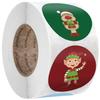 25Mm Merry Christmas Diy Handmade Sticker Package Thank You Label Sealing Stickers Party Festive Decor Supplilies Children Adult