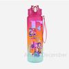 Anime K-Pop Demon Hunters A-Z English Letter Printed Character Water Cup Demon Hunters Large Capacity Outdoor Portable Drinking Bottle for Boy Girl