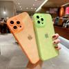 Fashion Gradient Laser Love Heart Clear Phone Case For Iphone 11 13 12 Pro Max X Xs Xr 7 8 Plus Candy Color Shockproof Back