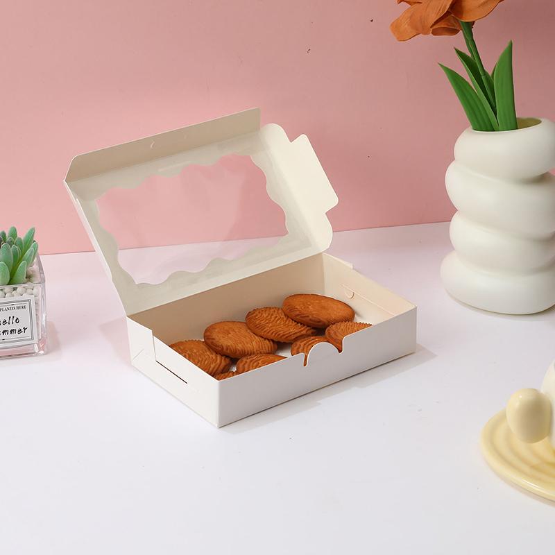 10Pcs/Pack Cardboard Wrap Box Packaging DIY Food Paper Mother's Day Birthday Party Gift Boxes Candy Packaging Boxes