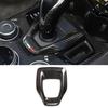 Dry Carbon Fiber Car Gear Shift Panel Frame Trim Cover Replacement For Alfa Romeo Giulia Stelvio 2020 2021 Interior Accessories