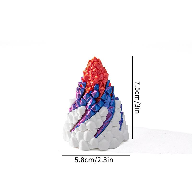3D Printed Rotating Pyramid Toy 3d Spiral Cone Release Pressure Toys Desktop Accessorie Printed Through Pyramid Spiral Cone Toy