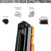 1 PK 48A|CF248A Black Toner Cartridge 2,000 Pages High-Yield Compatible 48A|CF248A, Replacement for HP M15a M15w M28a M28w M29w M30w M31w Printer