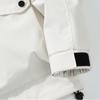 Unisex Autumn Jacket Solid Color Outdoor Workwear Casual Loose Zipper Pocket Warm Long Sleeved Jacket Windproof Jacket