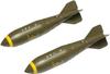 Wolfpack Designs M117 Bomb Set Plastic Model Parts WOLWP32074 1/32 750-pound (Airplane)