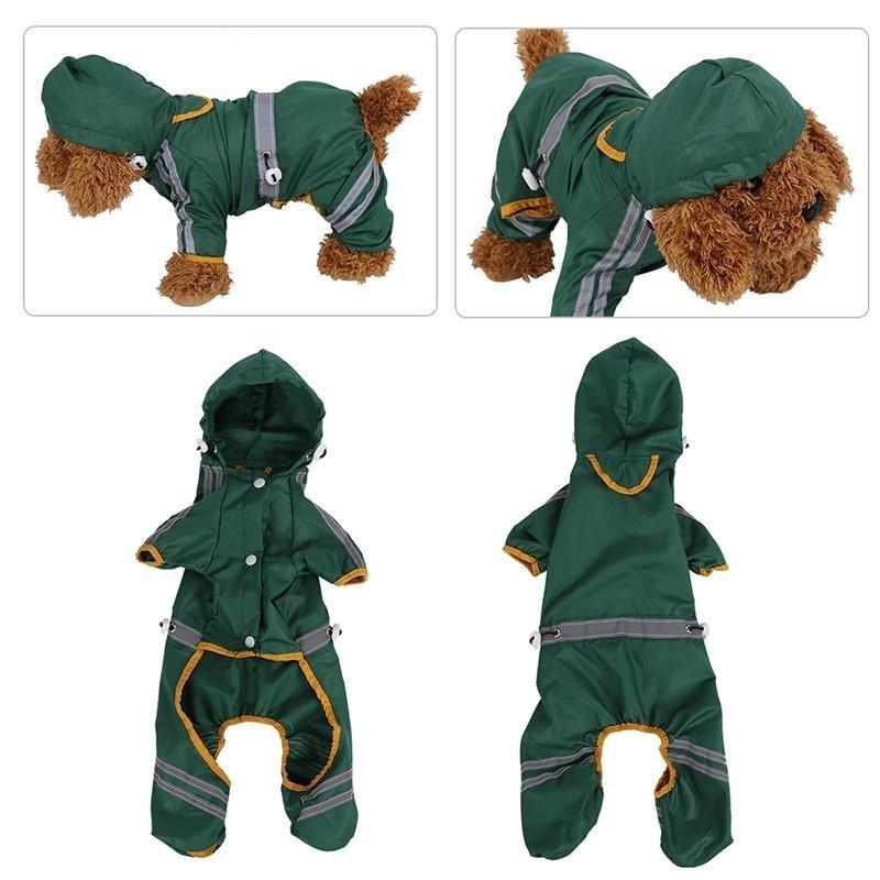 Coat Pet Rain For Small Puppy Dogs Jacket Cute Casual Waterproof Dog Clothes