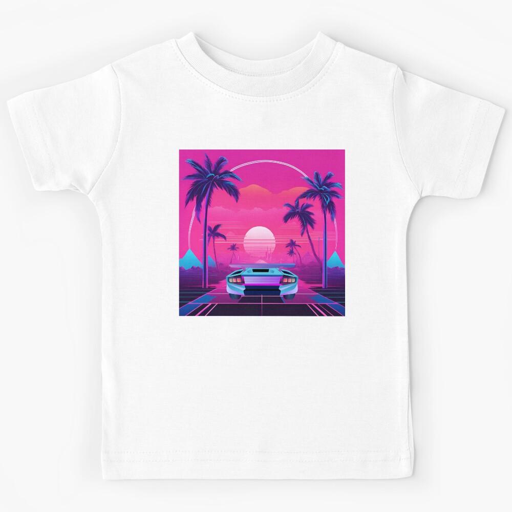 Vaporwave Retro Art Kids T-Shirt 170