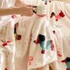 Skin-friendly Blanket Cute Puppy Print Blankets Soft Flannel Bedspread Warm Plaid Car/Office/Travel Shawl Bed Blanket Manta