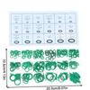 O-Ring Assortment Kit Set Nitrile Rubber High Pressure O-Rings Nbr Sealing Kit For Plumbing Automotive Ac Faucet Repair Gaskets