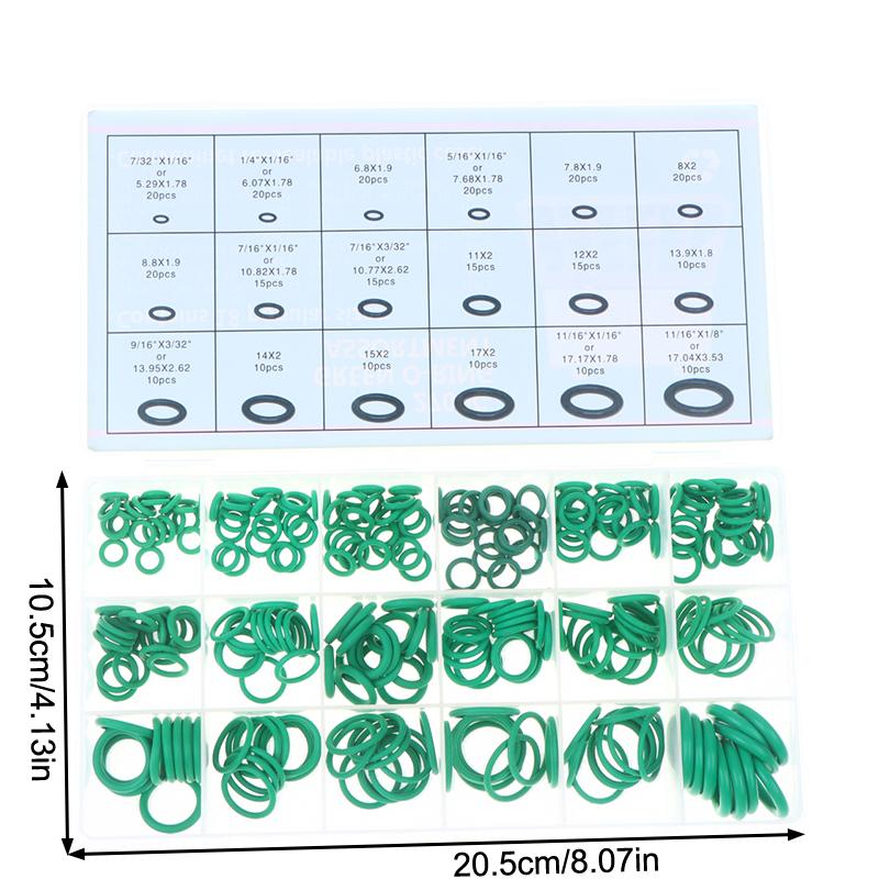 O-Ring Assortment Kit Set Nitrile Rubber High Pressure O-Rings Nbr Sealing Kit For Plumbing Automotive Ac Faucet Repair Gaskets
