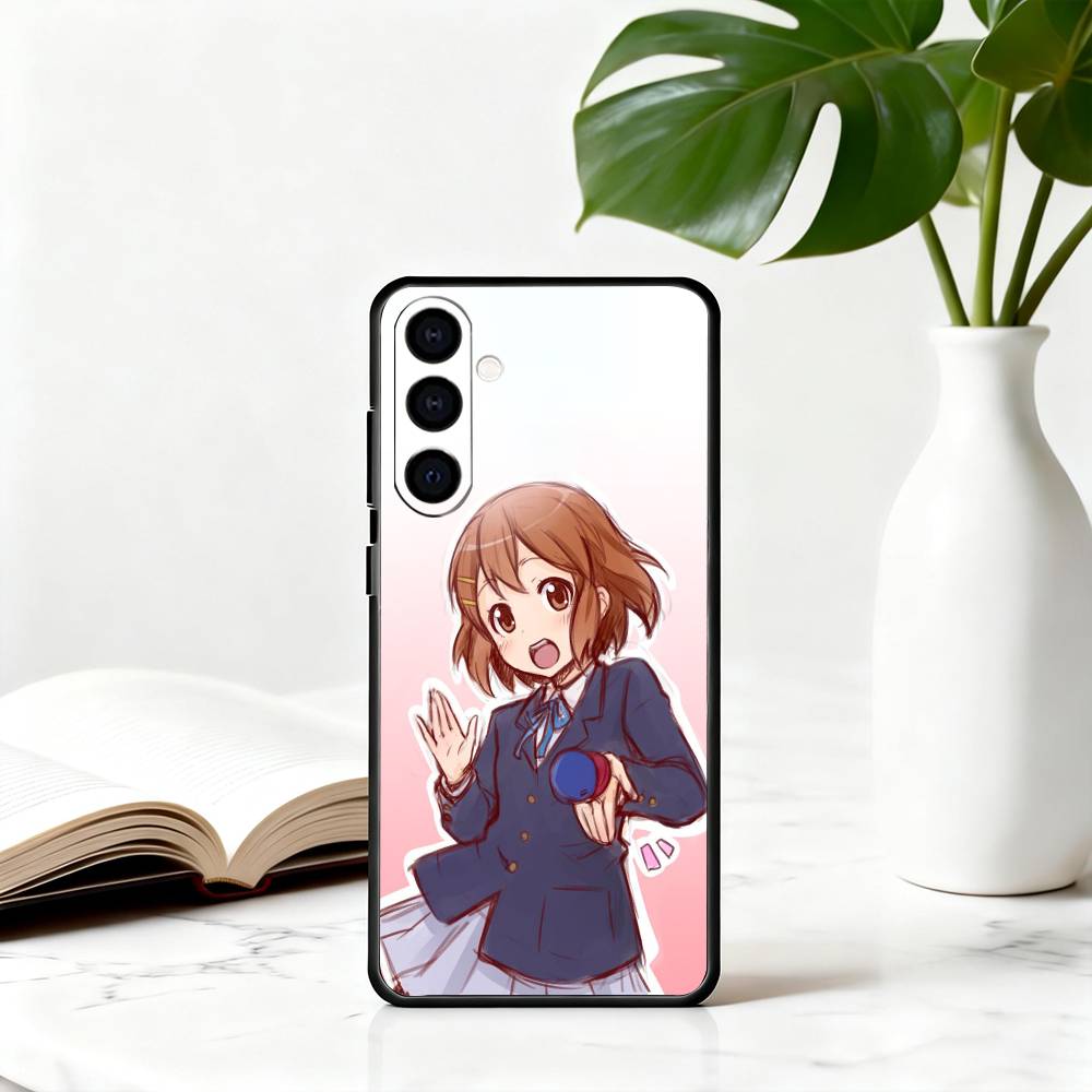 K-K-ON Music Y-Yui H-Hirasawa-yh Phone Case For Samsung Galaxy A73,A72,A71,A70,A53,A52,A51,Others Soft Black Cover