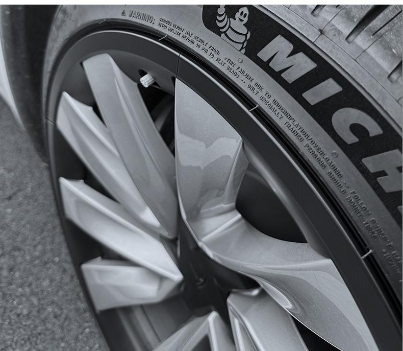 Compatible Tesla Model Y 20” Split Wheel Hub Protector - Anti-Scratch Cover