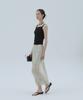 Kwinseulaebis Sheer Glossy Mid-Length Skirt