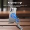 FLYMILE Magnetic Foldable Stand Phone Back Aluminum Alloy Horizontal/Vertical Support Bracket