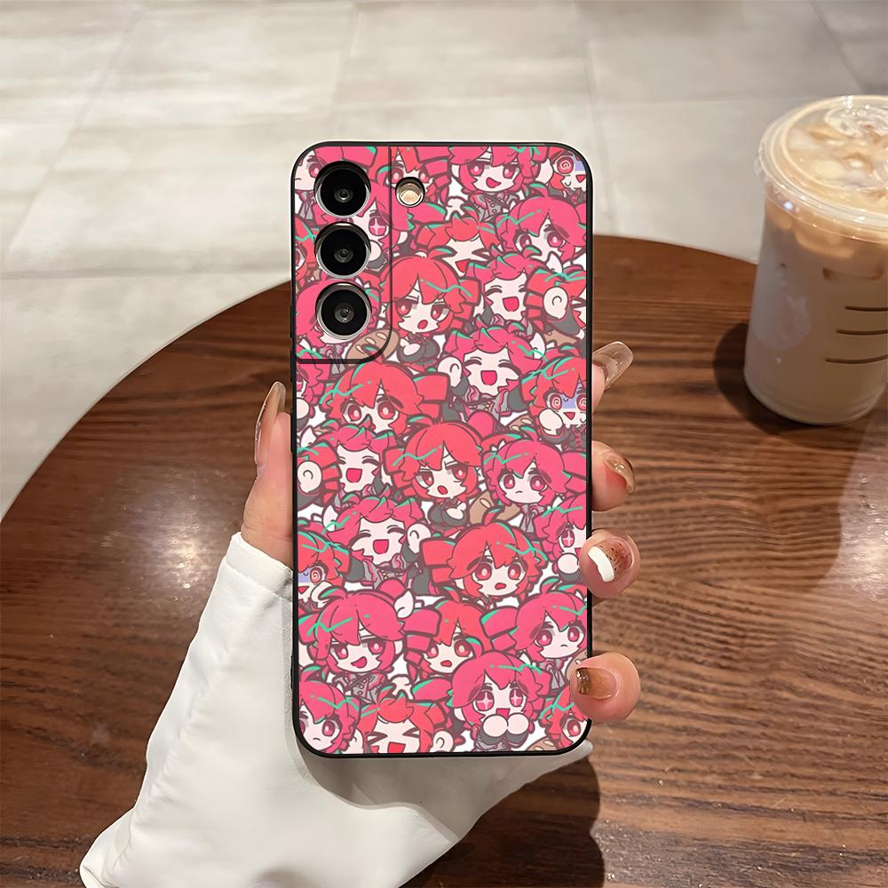 K-Kasane T-Teto Get To Me Phone Case For Samsung S24 Ultra S25 S23 Fe S22 S20 S21 Plus A54 A34 A53 A16 Back Cover