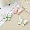 Women Fashion Creative Gifts Versatile Clothing Accessories Temperament White Butterfly Brooch Pearl Anti Glare Brooches Decor