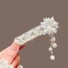 Rhinestone Hair Clip Dazzling Sparkling Hair Clip Crystal Hair Clip Chic For Special Occasions Formal Events Parties