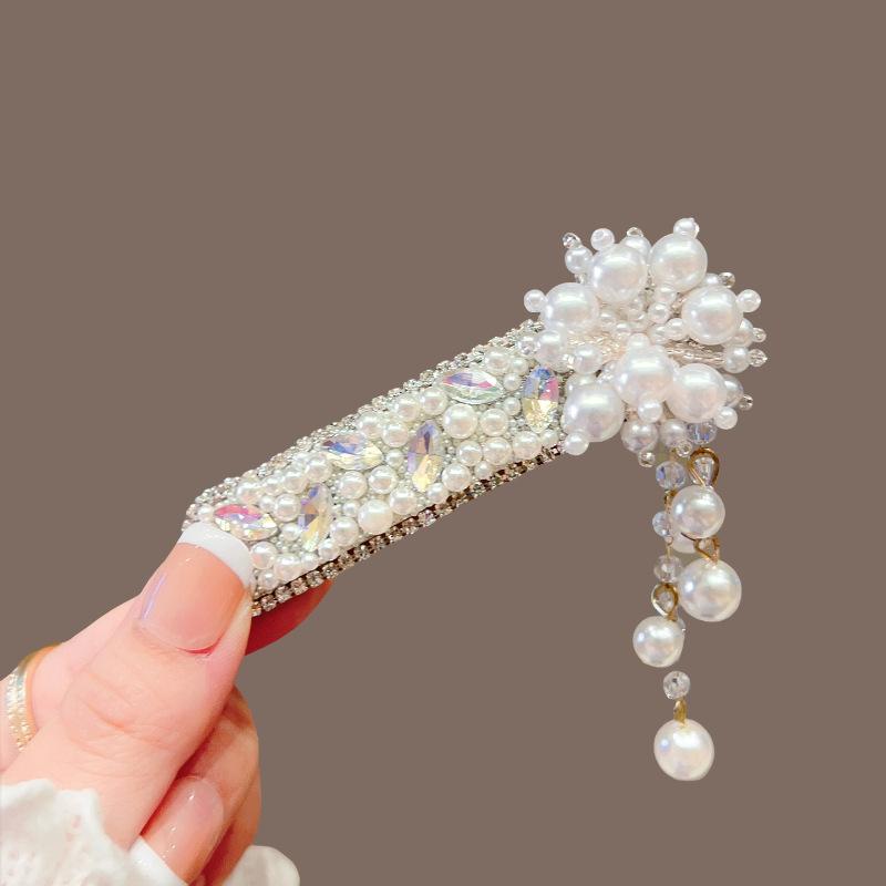 Rhinestone Hair Clip Dazzling Sparkling Hair Clip Crystal Hair Clip Chic For Special Occasions Formal Events Parties